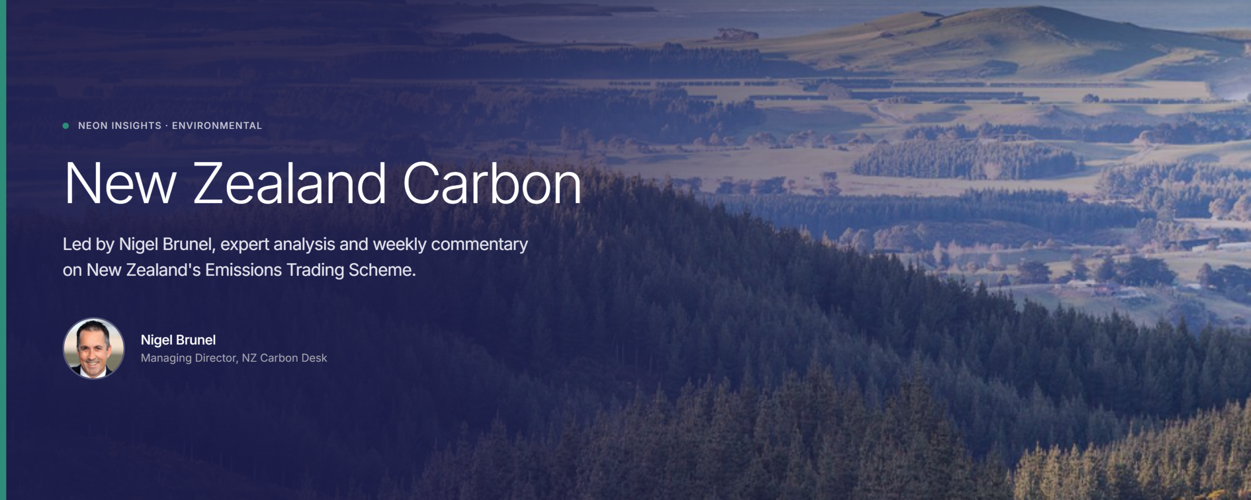 Neon Insights premium channel: New Zealand Carbon