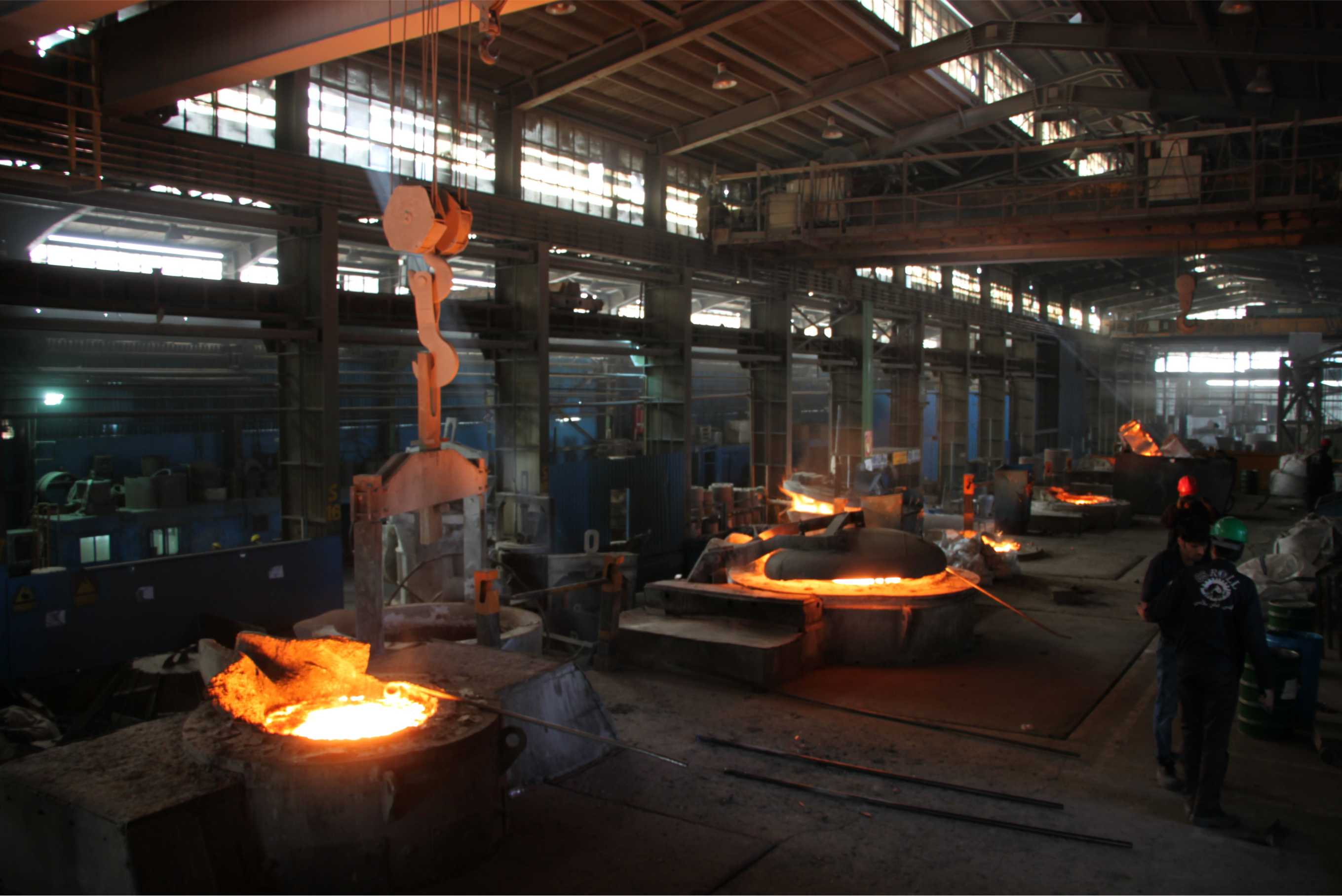 Metals smelter