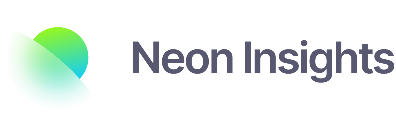 Neon Insights lockup
